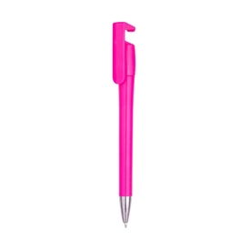 Pembe Telefon Tutucu Tükenmez Kalem