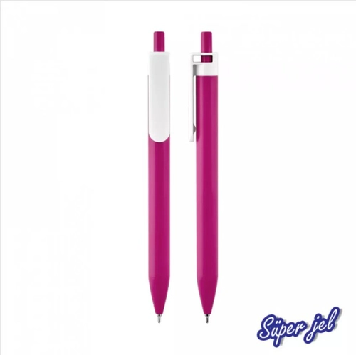 Pembe Plastik Jell Kalem